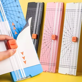 Guilhotina Máquina de corte A4-portátil e fácil de usar,Cortador De Papel,para scrapbook de escritórioCom lâmina serrada em Oferta na Shopee