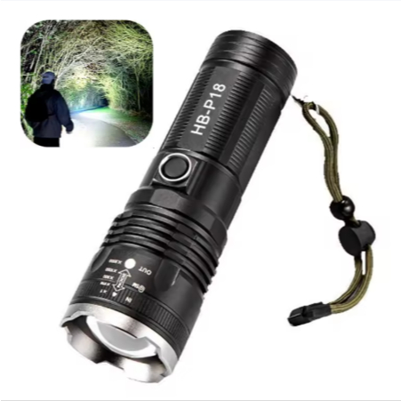 Lanterna Laser branca, alta potência, 4500mAh, Zoom retrátil, 3 quilômetros de distância Ultra longa