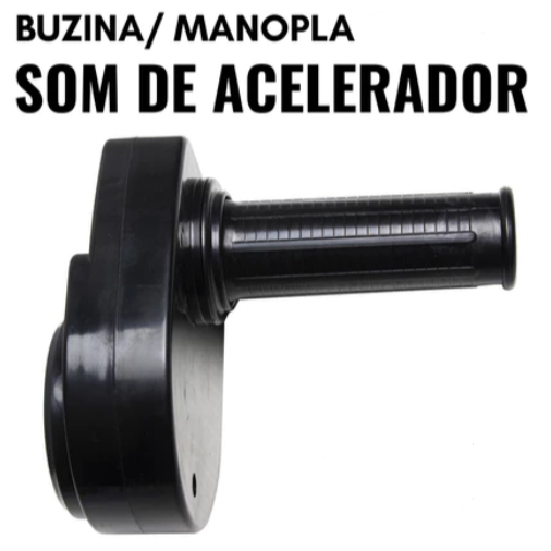 manopla acelerador para bike infantil (preta)
