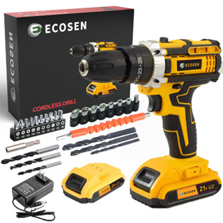 Kit Parafusadeira Furadeira Sem Fio  Impacto Com 2 Baterias 21v /12v  Profissional em Oferta na Shopee