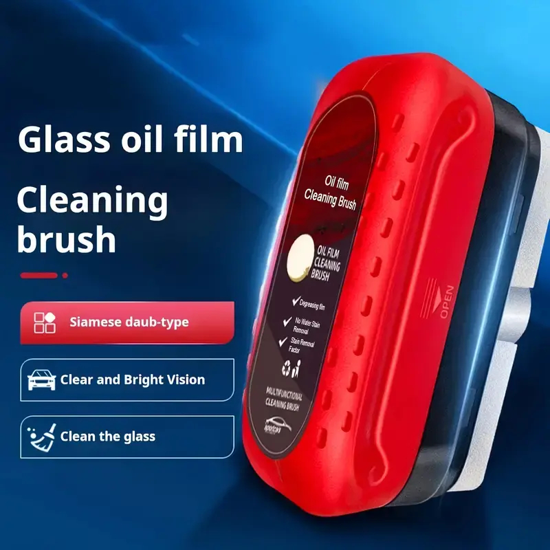 120ml Limpador De Vidro Esponja Automotiva Escova De Limpeza Para-Brisa Óleo Filme Agente De Polimento Anti Mancha