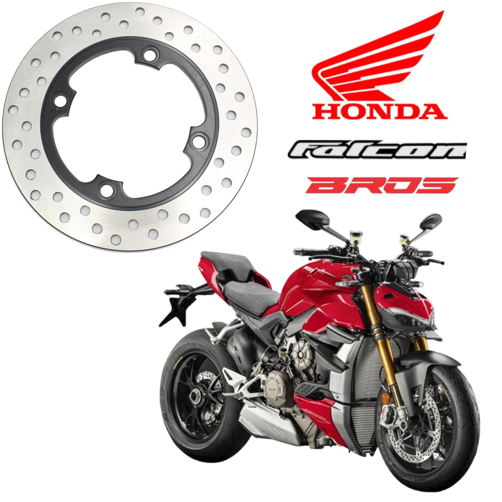 Disco Freio Traseiro Nx 400 Falcon/ Bros 160/ Xre 190/ Cb 600 S/ABS