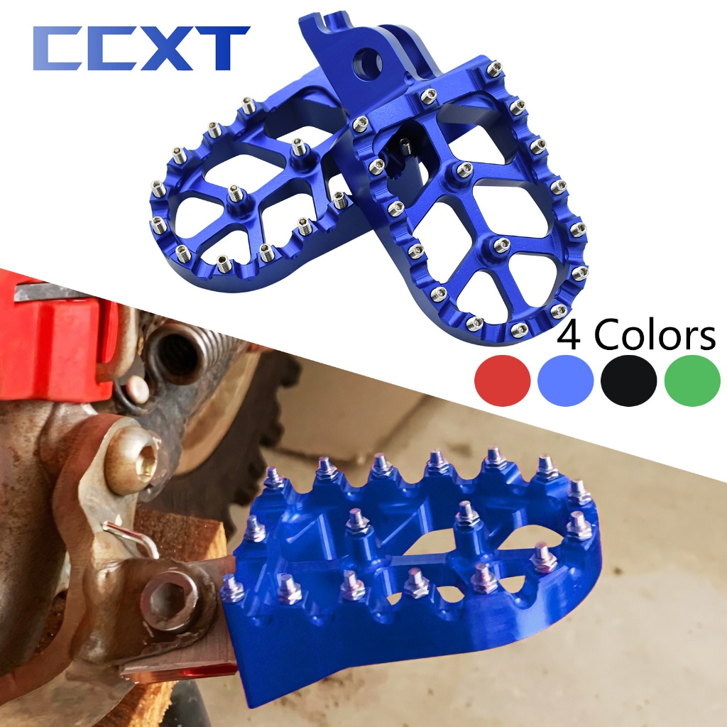 Pedais De Apoio De Pés De Alumínio CNC Para Honda CR125 CR250 2002-2007 CRF250R CRF450R CRF250X CRF450X 2004-2021 Peças