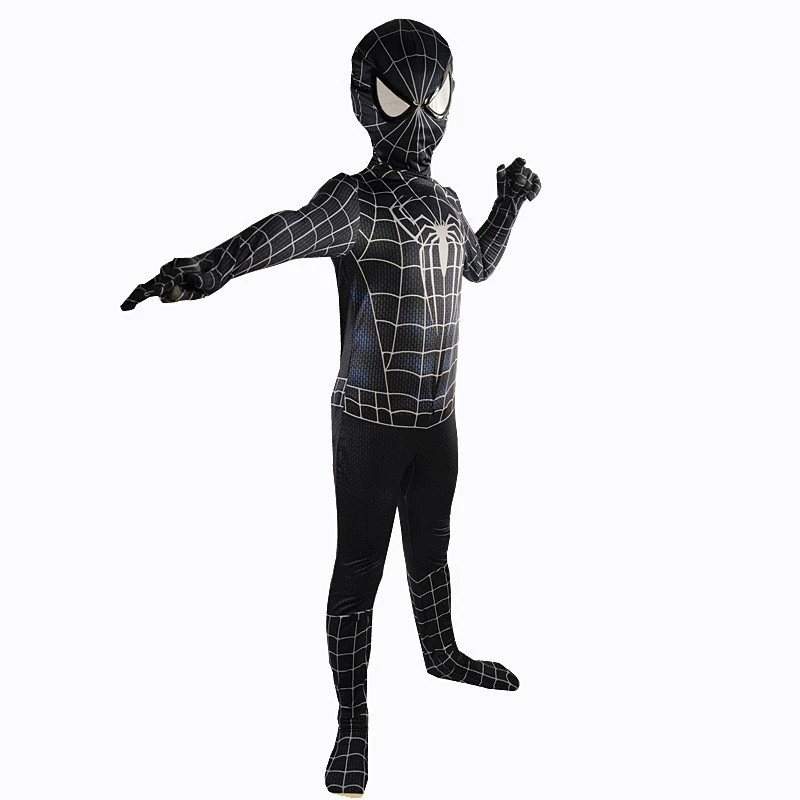Venom Crianças Halloween Carnaval Festa Cosplay Traje 3-10 Anos De Idade Spiderman Meninos Roupas em Oferta na Shopee