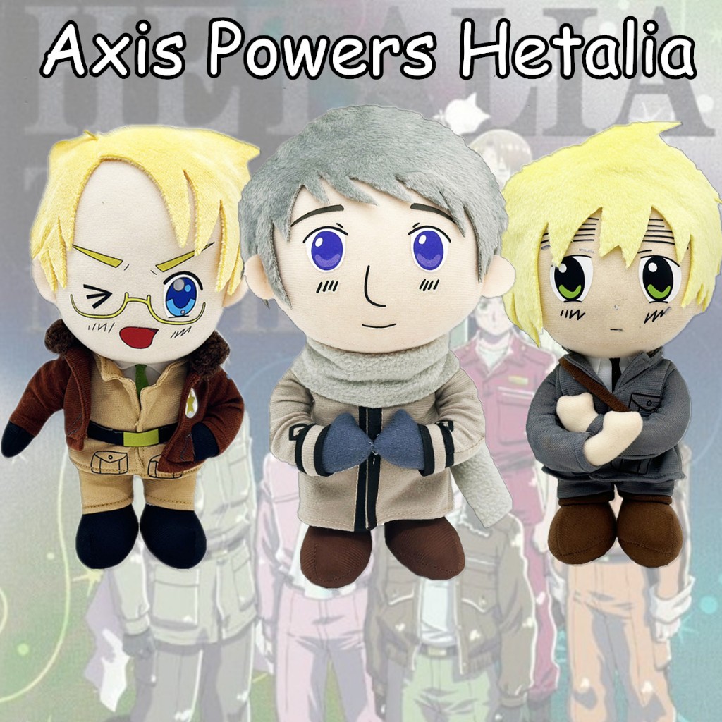 Novo Hetalia Eixo Poderes Brinquedos De Pelúcia , Jogos Plushie Macio Boneca Travesseiro Para Crianças Presente Aniversá em Oferta na Shopee