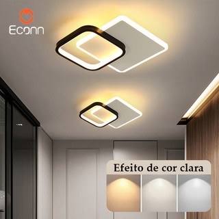 LED para quarto lustre pendente Luxo moderno pisca pisca quadrado lustre pendente Adequado para tetos salas  jardins