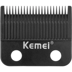 Kemei 2296 Lâminas De Substituição Para Máquina De Cortar Cabelo Profissional , Aparador De Aço Inoxidável , Carbono , A