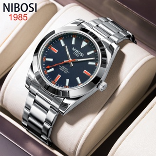 NIBOSI Venda Quente Relógio De Quartzo Masculino De Luxo Popular Com Pulseira De Aço Inoxidável Data Luminosa em Oferta na Shopee