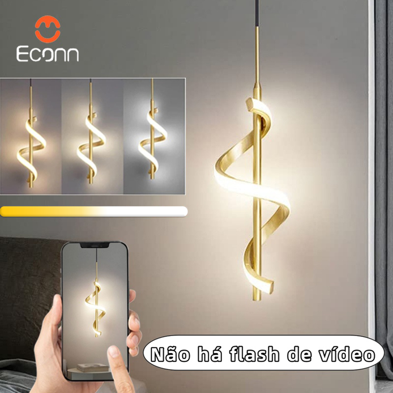 Iustre pendente led para quarto plafon bulbo luz noturna lustres Adequado para corredor, sala, jardim, quarto