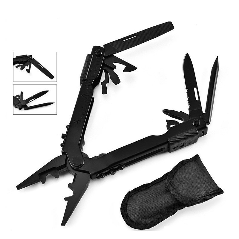 Alicate Multifuncional Dobrável Ferramentas Aço Inox 2cr13 Alta qualidade em Oferta na Shopee