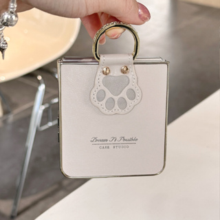 Capas Para Samsung Galaxy Z FLIP 7 FE 6 5 4 FLIP7 FLIP6 FLIP5 FLIP4 Capa De Telefone Bordas Galvanizadas Padrão De Lichi em Oferta na Shopee