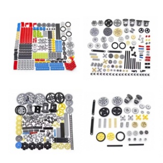 MOC tecnologia de partículas pequenas auxiliares de ensino 9686 conjunto de máquinas de tijolos em massa bloco de constr em Oferta na Shopee