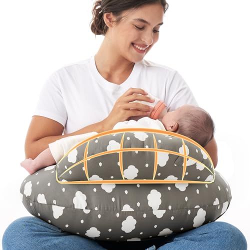 Almofada De Amamentação Original Momcozy Para-Cerca De Segurança Pioneering-Almofadas De Alimentação Mais Largas Suporte