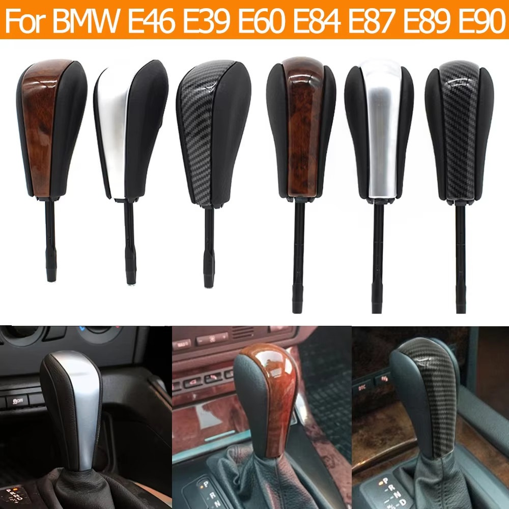 Manopla De Mudança De Marcha Do Carro Alavanca Shifter Vara Para BMW E46 E39 E36 E53 E60 E83 E84 E85 E86 E87 E89 E90