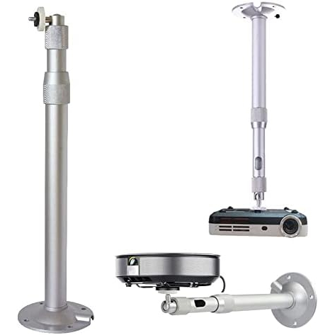 Suporte Teto/Parede Universal para Mini Projetor e Câmeras - 10kg, 360°
