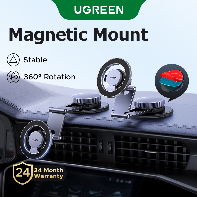 UGREEN Suporte Magnético Do Telefone Carro Painel Gravidade Para Magsafe iPhone 16 15 14 Pro Samsung Xiaomi Ímãs Fortes