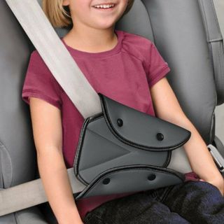 Suporte Posicionador Ajustador De Cinto De Segurança Infantil Para Conforto De Viagens De Carro