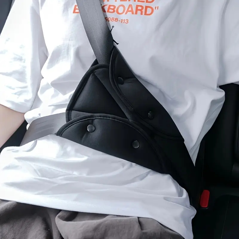 Kit 1 Ajustador Fixo de Triângulo Anti-beliscão de Cinto de Segurança de Carro, Protetor de Ombro Dobrável em Oferta na Shopee