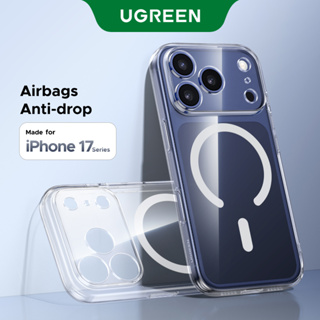 Capa De Telefone Magnética Transparente UGREEN Com Cobertura De Botão (Para iPhone 17 Series) em Oferta na Shopee