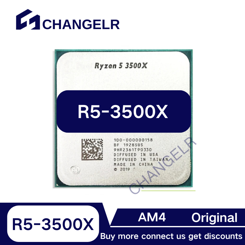 Ryzen 5 3500X R5 3500X 3.6 Ghz Processador CPU De Seis Núcleos E Threads 7NM 65W