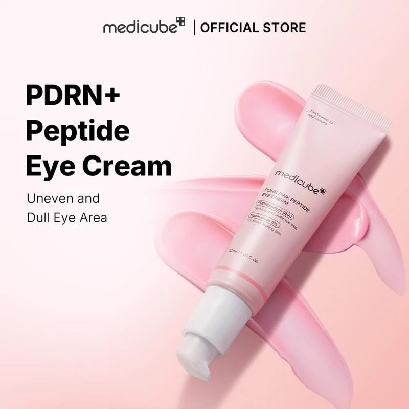 🎉🎉🎉*4.4*【100% Genuine】[Medicube] Pdrn Pink Peptide Eye Cream 30ml / 99% Pure Salmon PDRN / 99% High-Purity Nano Retinol