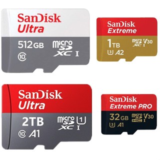 512GB/256GB/128GB/64GB/32GB/1TB/2TB UHS-1 Cartão De Memória Micro SD Com Flash MicroSD em Oferta na Shopee
