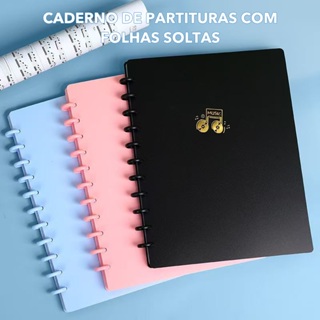 Pasta De Partituras Musicais A4 – Organizador De Música , Capacidade Para 40 Folhas , Ideal Músicos E Estudantes . em Oferta na Shopee