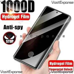 Filme De Privacidade Hidrogel Anti Espião Para Samsung Galaxy S26 Ultra S25 Edge S26 S25 S24 S23 S22 S21 S20 S10 S9 S8 P