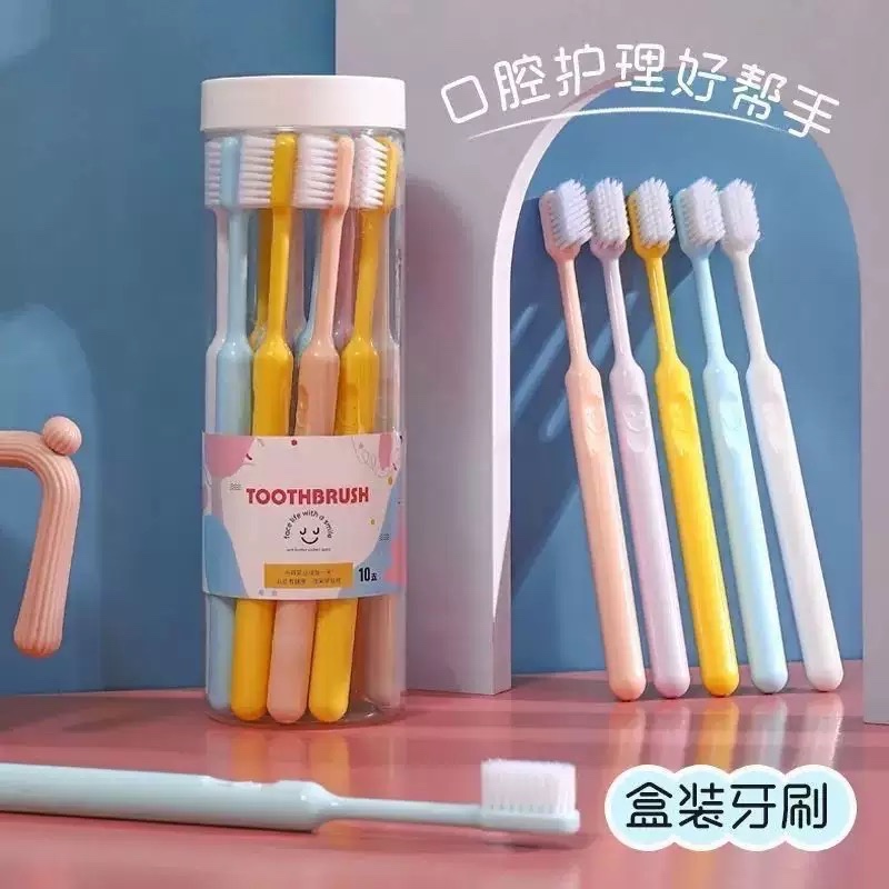 De Dentes , Escova Macia De Carvão De Bambu , Conjunto Doméstico Adulto , Cabelo Fino Portátil
