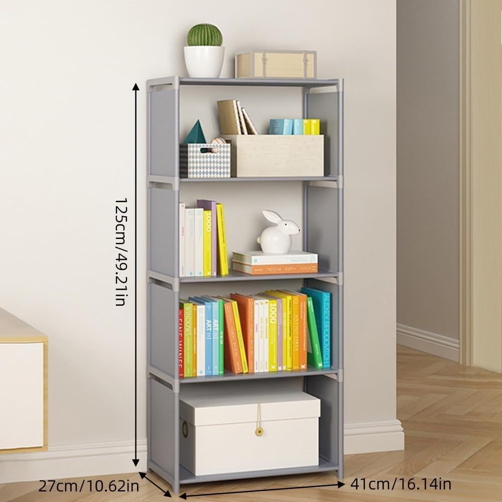 haosin Estante Modular Multifuncional com 5 Prateleiras de Plástico para Cozinha e Quarto
