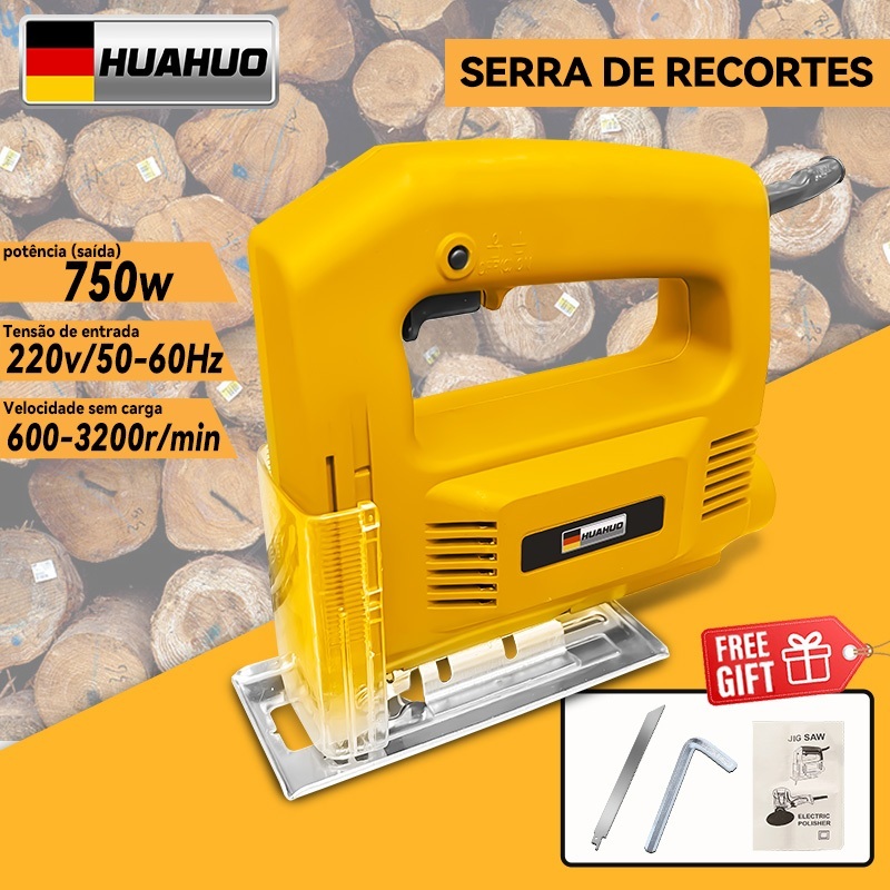 Serra Tico Tico 750W Madeira De Alta Potência Gabarito Corte De Compensada Elétrica Modelo De Escultura em Oferta na Shopee