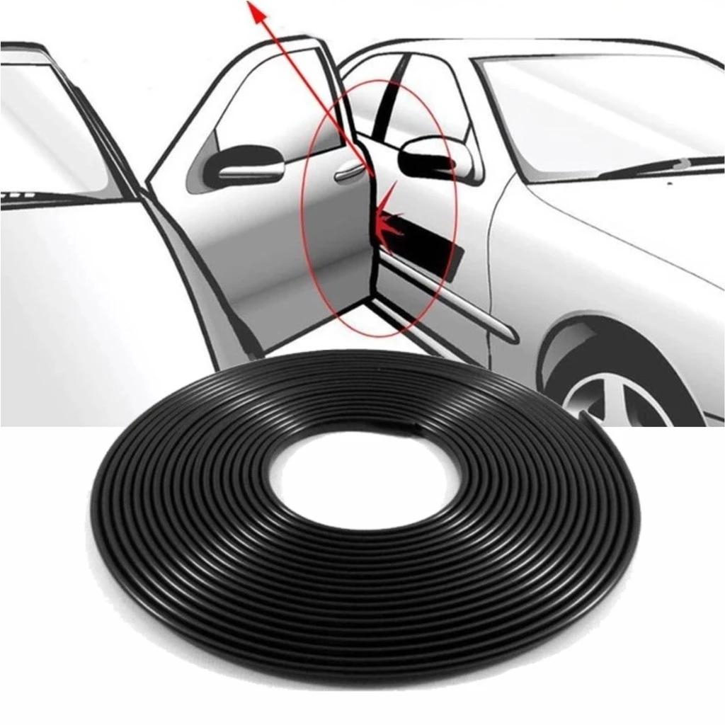 10 metros Borracha Protetora para Porta de Carro e Bordas Veiculo Universal Carro Preto Fosco em Oferta na Shopee