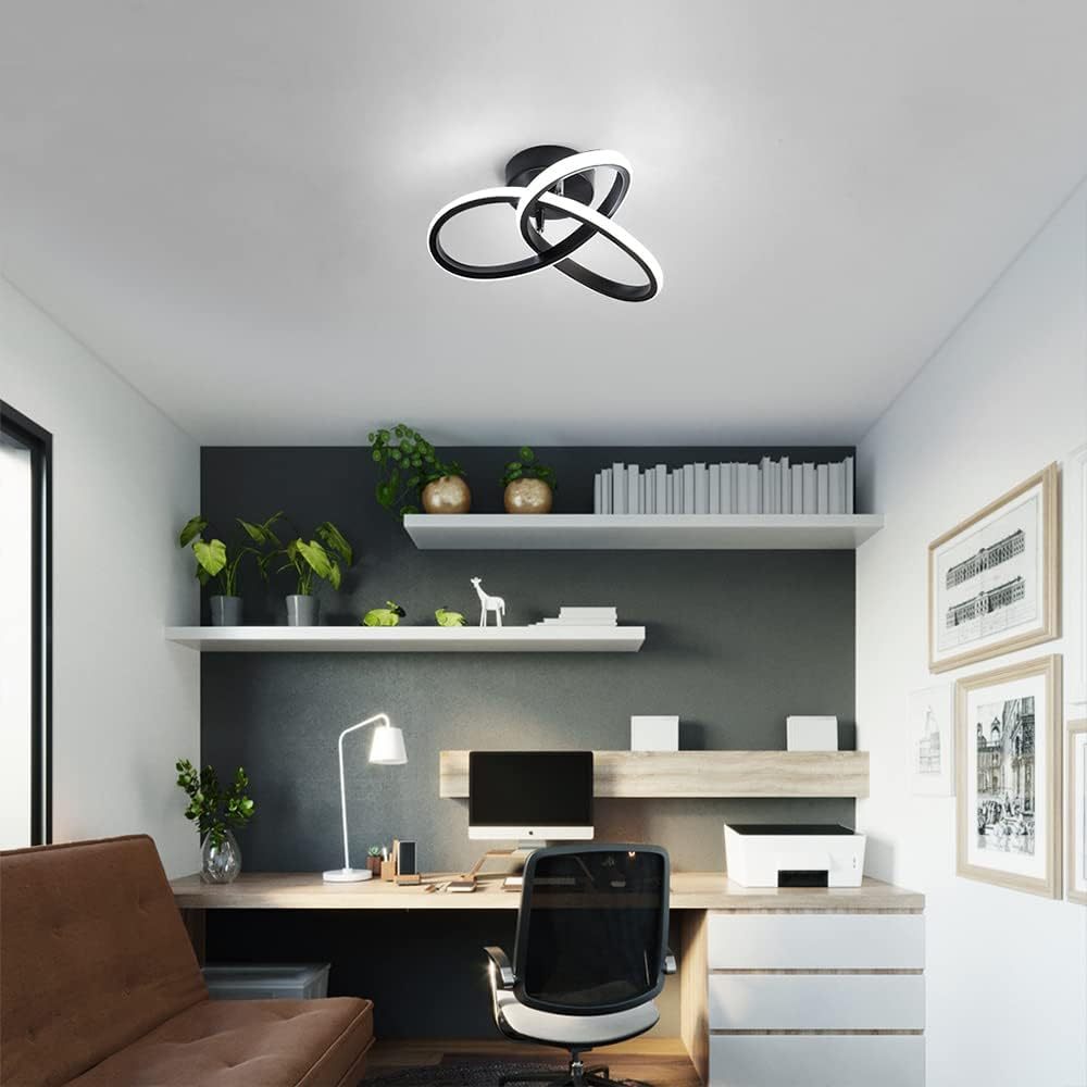 Lustre de teto LED de design moderno, adequado para corredor, sala de estar, quarto, cozinha, quarto de bebê