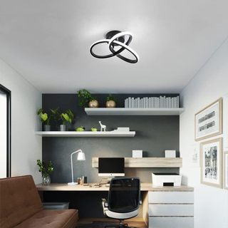 Lustre de teto LED de design moderno, adequado para corredor, sala de estar, quarto, cozinha, quarto de bebê