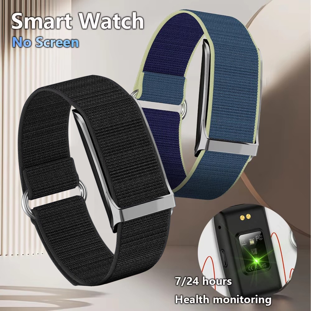 LIGE Pulseira Inteligente Sem Tela Smartwatch Relógio Monitoramento De Pressão Arterial Fitness Rastreamento Esportes