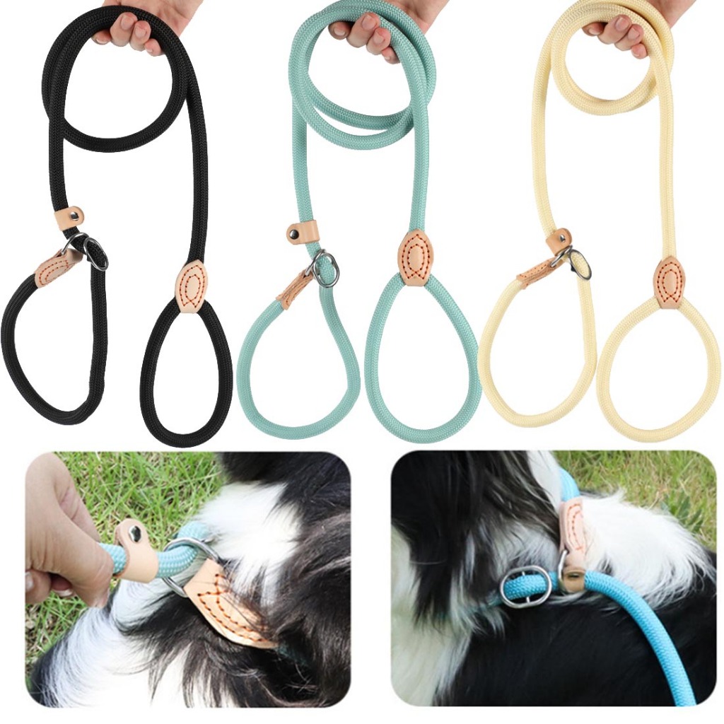 Guia Cachorro Unificada para Adestramento Passeio Pet Coleira Cães Resistente Corda 1,5/1,8m