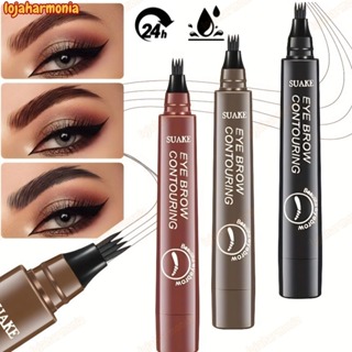 Lápis De Sobrancelha Líquido À Prova D'água De 5 Cores , De Longa Duração , Definição Natural , Maquiagem Barata 4D-LJ em Oferta na Shopee