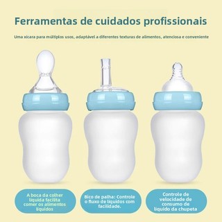 Copo de Enfermagem para Paciente Paralisado e Acamado, Copo de Sucção à Prova de Vazamento para Alimentos Líquidos com T