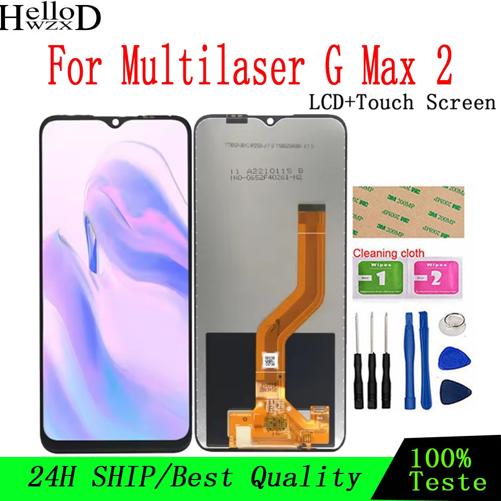Substituição Original Da Tela De Toque Do Display LCD Multilaser G Max 2