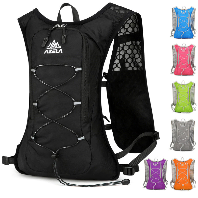 Mochila de Ciclismo Casual Mochila de Viagem para Ciclismo e Caminhada Grande Capacidade Impermeável Bolsa de Espor