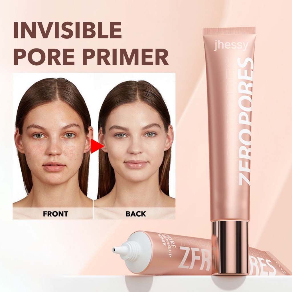 Der.j Zero Pore Soft Focus Primer e Base 30ml Menina BB Cream Hidratante Natural em Oferta na Shopee