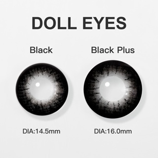 Lente De Contato 1 Par(2 Peças) Magister Marrom/Preto Supersize 16mm 14.5mm Olhos Grandes 6 Meses De Uso em Oferta na Shopee