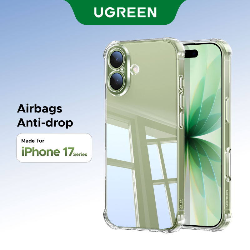 Capa UGREEN Para iPhone Série 17 À Prova De Choque Transparente Macia Protetora De Telefone em Oferta na Shopee
