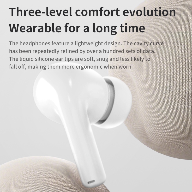 Lenovo ERAZER Fones De Ouvido EP115 Verdadeiro Sem Fio Bluetooth Fone HD Estéreo Alta Fidelidade Baixa Latência Com Micr - detalhe