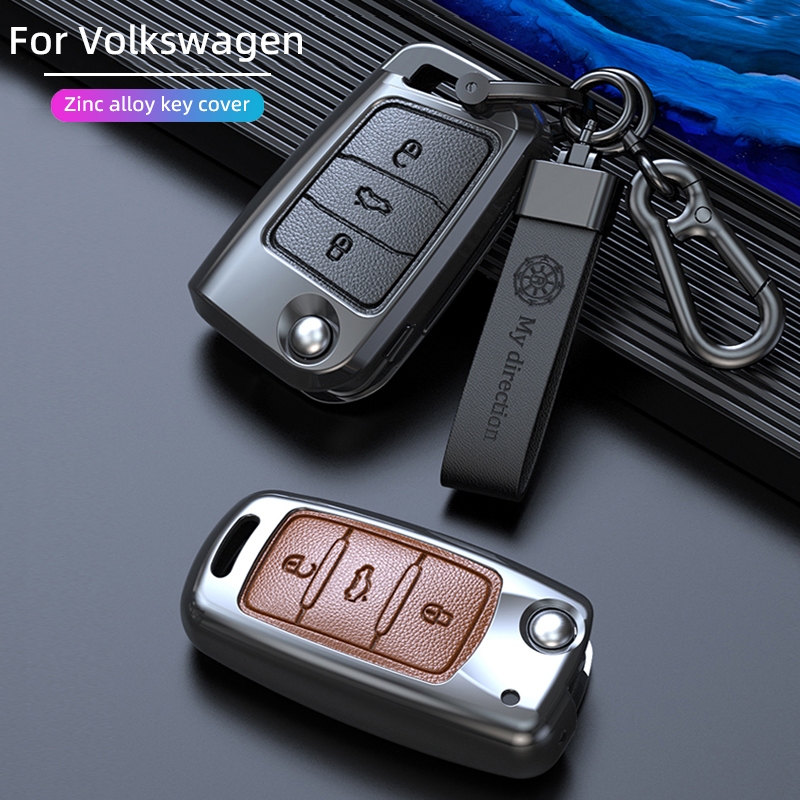 A Capa De Chave De Carro Em Liga De Zinco É Adequada Para Volkswagen Magotan Lavida plus Fivela Sagitar Bora Passat Tang