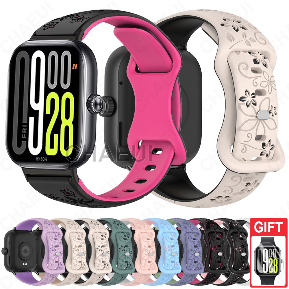 Pulseira De Silicone Alça Fina Acessórios De Banda De Cor Dupla Para Redmi Watch 5 4 3 Active Lite em Oferta na Shopee