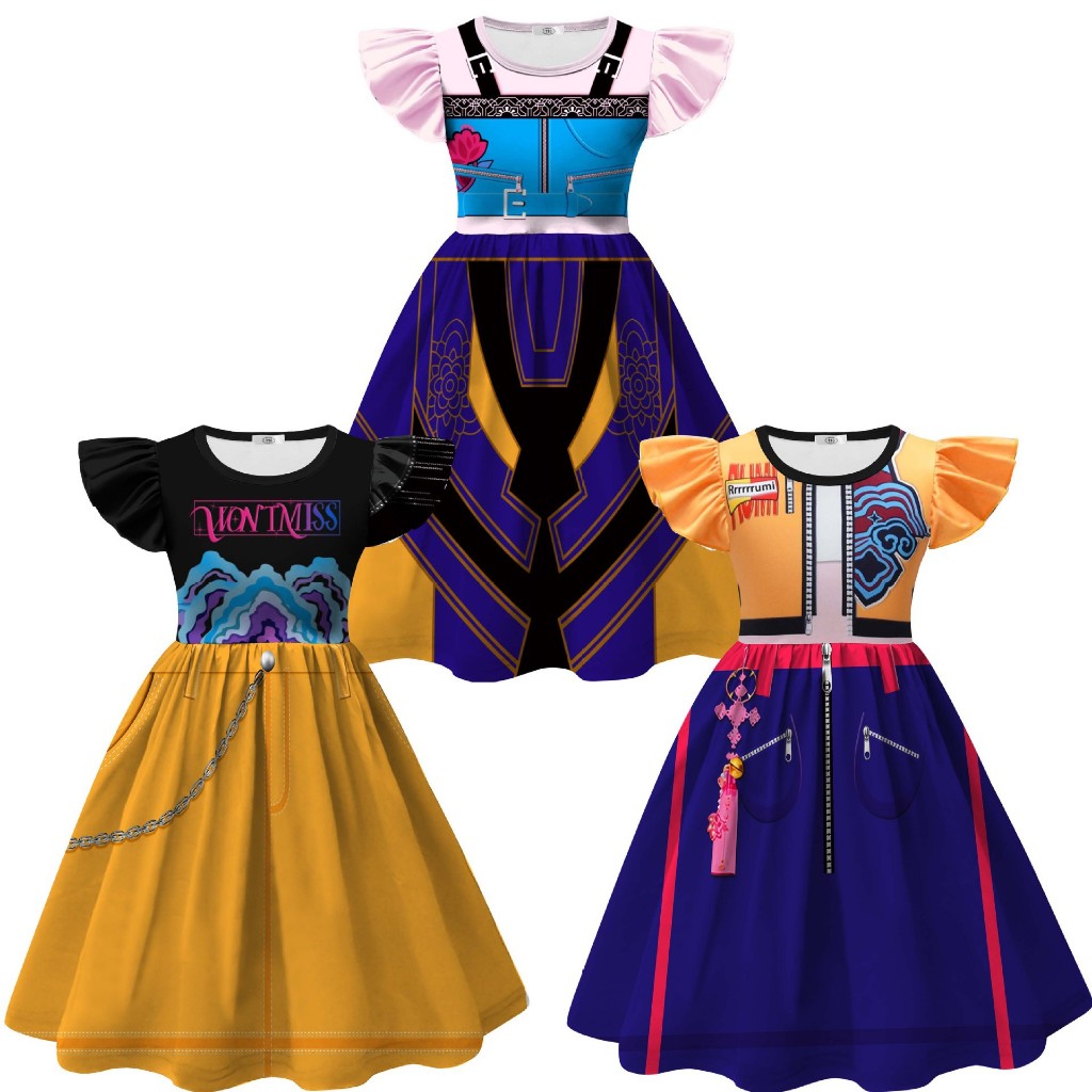 kpop Demônio Caçadores cosplay Vestido infantil , A Equipe De Caça À Bruxa De Dramatização
