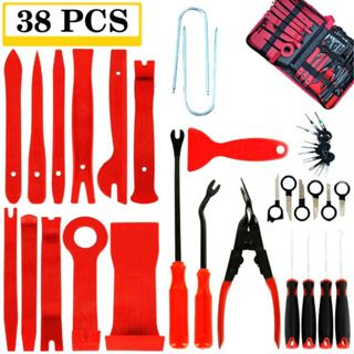 Jogo Espátulas Nylon Alicates Saca Grampos Presilhas Automotivo 38 Peças em Oferta na Shopee