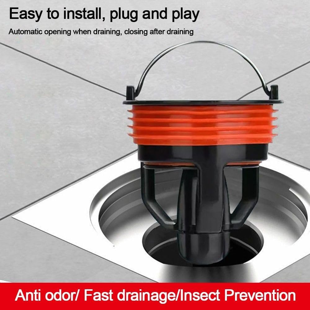Dreno de chão núcleo interno desodorante tubo de esgoto de vaso sanitário anti-retorno odor anti-insetos anti-retorno Un