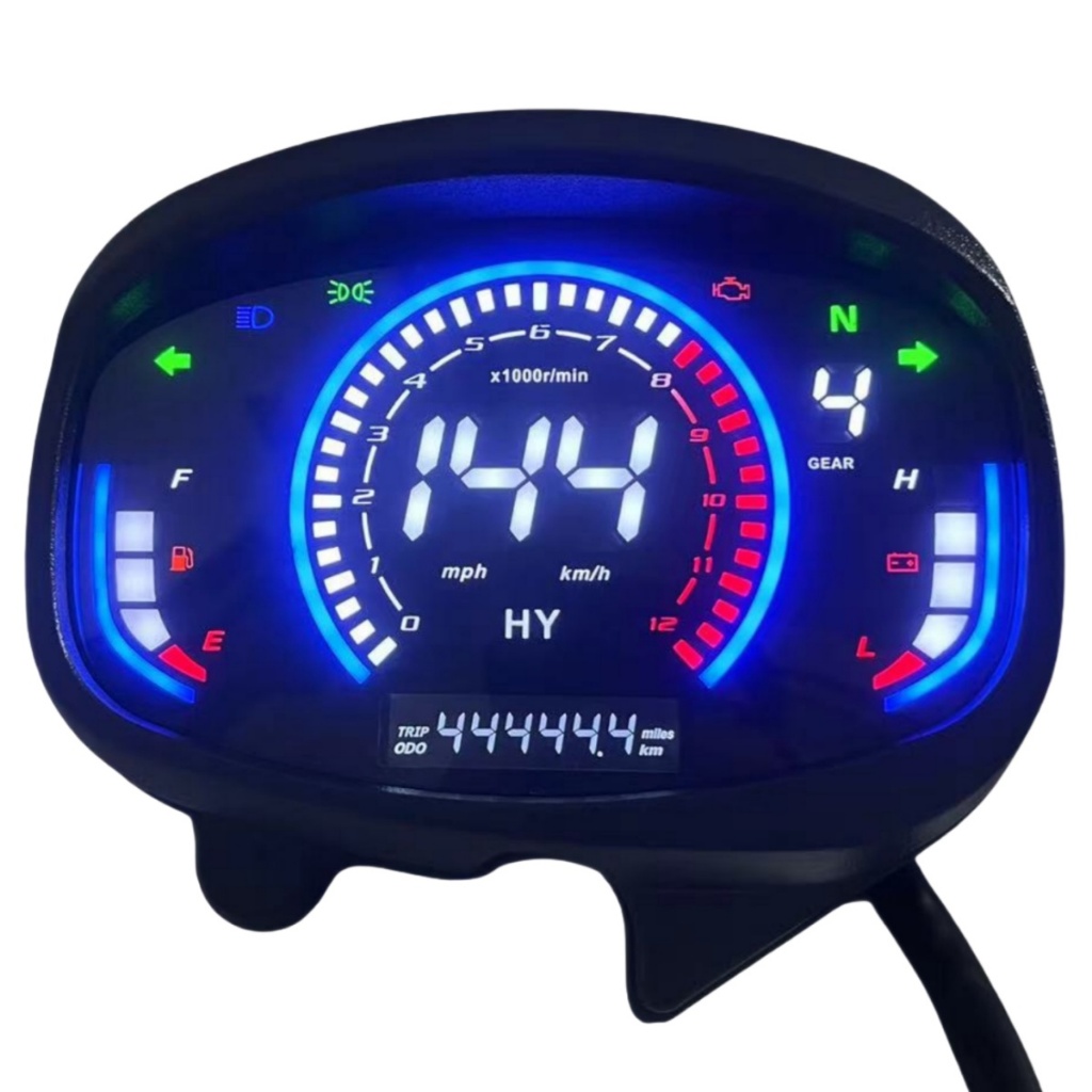 Painel Medidor Digital Montagem Velocímetro Para Alegria Ditally 50cc Jonny Hype 50
